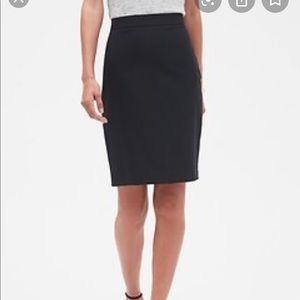 Black Banana Republic Pencil Skirt